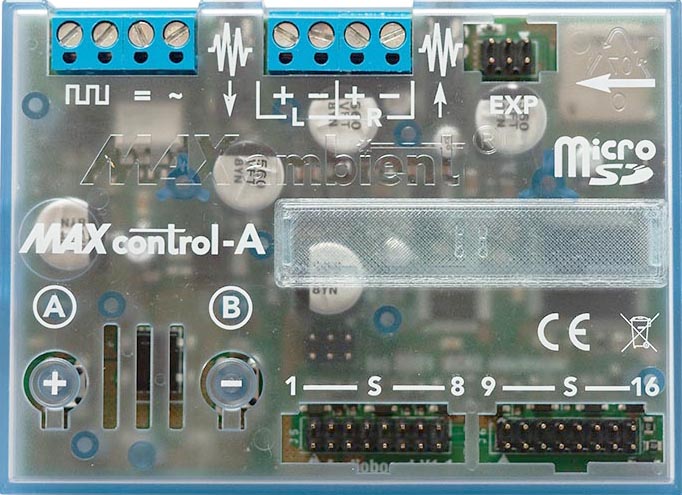 MAX control A weiß Draufsicht